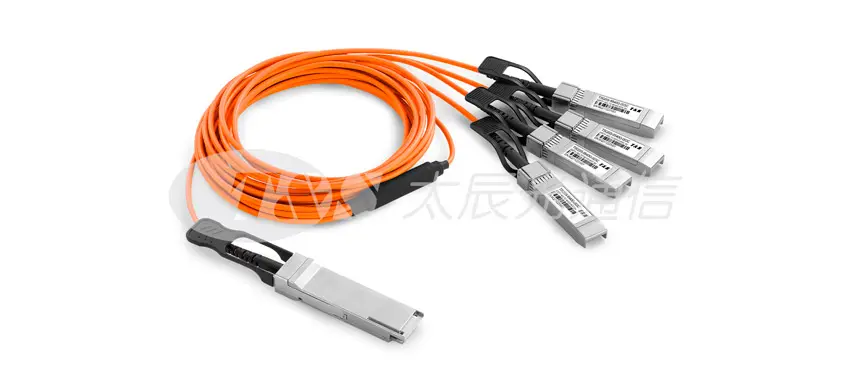 AOC 40G QSFP Breakout